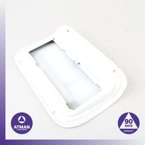 11-16 BMW F10 528i 535i 550i Fuel Gas Tank Filler Lid Door White OEM