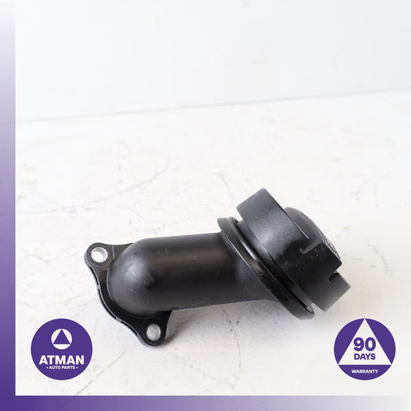 11-19 BMW F10 550i 650i Engine Oil Filler Neck Tube w/ Cap 11127507224 OEM