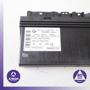 BMW E63 650i M6 Body Control Module BCM BCU 9176069 OEM — photo 2