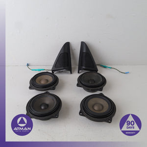 BMW E92 328i 335i Interior Audio Sound Tweeter Speaker Loudspeaker Set OEM