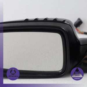 02-08 BMW E66 750i Left Side Exterior Door Mirror Black OEM