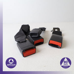 12-15 BMW F30 328i 320i Rear Seat Belt Buckle Catch Latch Set OEM