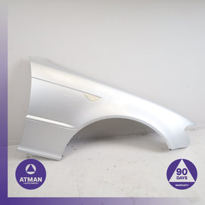 04-06 BMW E46 325Ci 330Ci Right Side Fender Wing Cover Panel Silver OEM