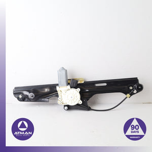 14-17 BMW F25 X3 Rear Left Door Power Window Regulator 51357355639 OEM — photo 2