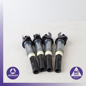 BMW F34 328i GT Engine Motor Ignition Coil Set of 4 12138616153 OEM