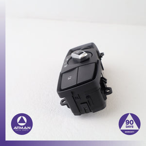 12-18 BMW F30 328i 335i M3 Headlight Fog Light Switch Control Module w/ Trim OEM
