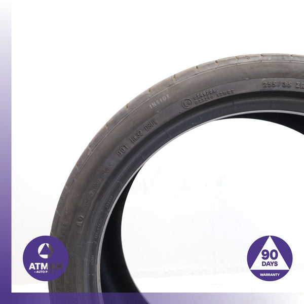 255/35ZR19 Continental ContiSportContact 5P A0 255 35 19' 96Y XL DOT 1722 Tire