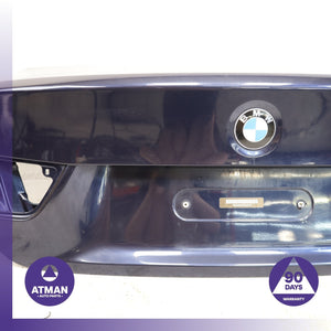 14-20 BMW F32 428i 430i Coupe Trunk Boot Lid Door Shell Blue OEM 70k — photo 4
