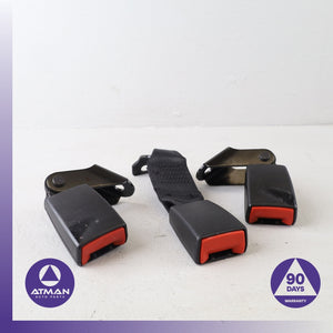 04-10 BMW E60 535i 550i Rear Seat Belt Buckle Catch Latch Set 72119117188 OEM