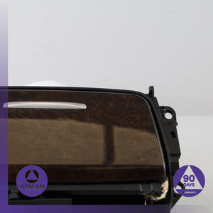 06-12 BMW E90 328i 335i 323i Front Center Console Ashtray Storage Trim Wood OEM