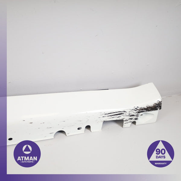 09-13 BMW E70 X5M M-Sport Right Side Skirt Rocker Molding Trim Panel White OEM