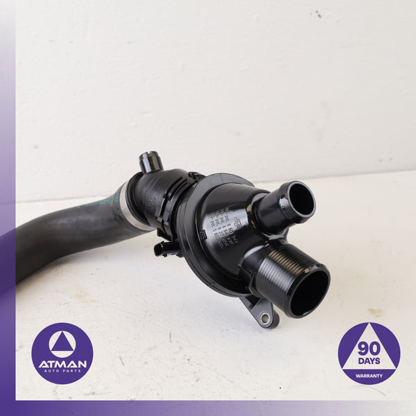 BMW F30 328i 320i 2.0L Engine Radiator Coolant Thermostat w/ Hose Pipe OEM