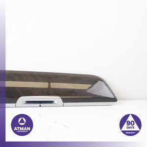 BMW F02 750i 740i Trunk Deck Shelf Cover Panel Molding Wood OEM — photo 5