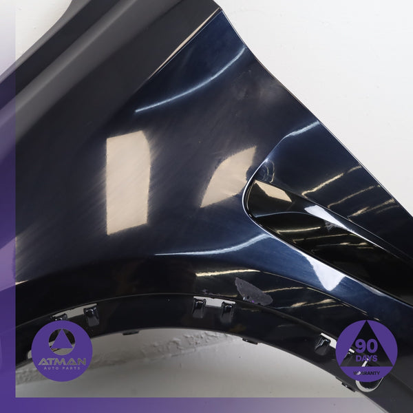 15-19 BMW F16 X6 Front Left Side Fender Wing Panel Black 51657418955 OEM