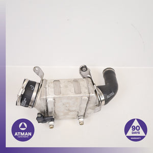 08-19 BMW F10 550i 650i 750i X6 4.4L V8 Left Side Turbocharger Intercooler OEM