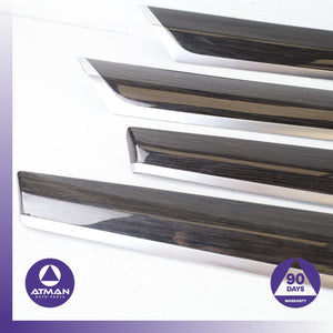 15-18 BMW F25 X3 X4 Front & Rear Door Panel Molding Trim Wood Set OEM — photo 5
