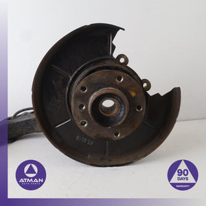 BMW E46 325i 320i 330i Rear Left Driver Spindle Knuckle Hub w/ Shield OEM