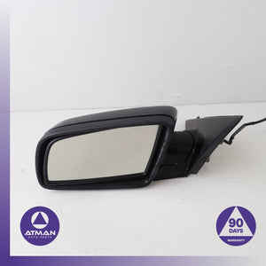 08-10 BMW E60 528i 535i Left Rear View Door Mirror Black OEM