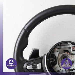 13-21 BMW F36 430i 330i M Sport Leather Steering Wheel 32307850404 OEM — photo 5