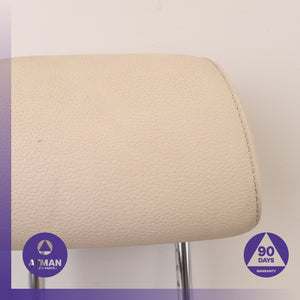 BMW F10 535i Rear Left or Right Seat Headrest Head Rest Beige Beige OEM — photo 3