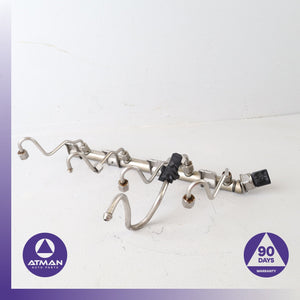 08-14 BMW F10 550i X6 Left High Pressure Fuel Rail Injection Rail OEM — photo 6