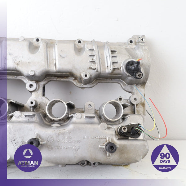 08-14 BMW F10 550i 4.4L N63 Right Engine Cylinder Head Valve Cover OEM