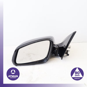 14-17 BMW F07 535i 550i GT Shadow Line Left Side Rear View Door Mirror Gray OEM