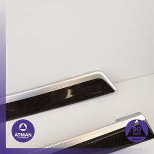 BMW F10 535i Front Left & Right Door Trim Wood Set 51417225552 OEM — photo 4