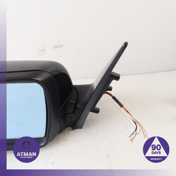 00-06 BMW E53 X5 Left Driver Side Rear View Door Mirror Black OEM