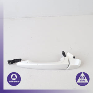 BMW F30 328i 330i Rear Left Exterior Door Handle White OEM