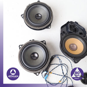 11-18 BMW F25 X3 X4 Top Hi-Fi Interior Sound Tweeter Speaker Set OEM — photo 2