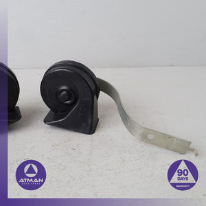 BMW E70 X5 X5M High & Low Tone Note Signal Horn Set OEM