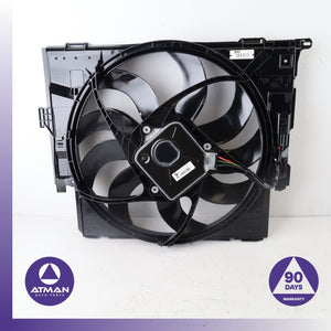 16-21 BMW F30 328i 340i 430i 230i Engine Radiator Cooling Fan Motor OEM