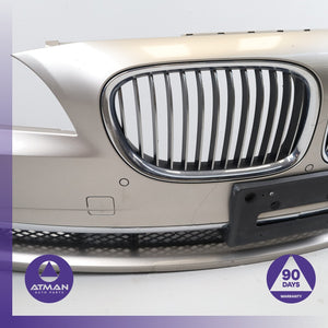 09-12 BMW F02 750i 740i Front Bumper Cover Panel Silver 51117251632 OEM — photo 2
