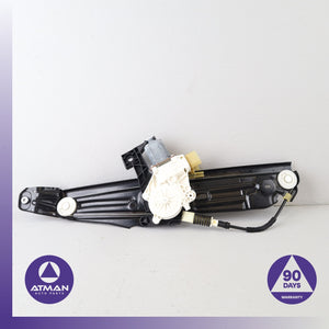 09-15 BMW F02 750Li 750i Rear Right Door Power Window Regulator w/ Motor OEM