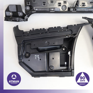 07-13 BMW E93 328i 335i Convertible Rear Bumper Support Mount Bracket Set OEM