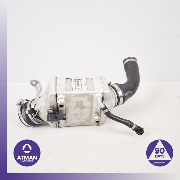 08-19 BMW F10 550i 650i 750i X6 4.4L V8 Right Side Turbocharger Intercooler OEM