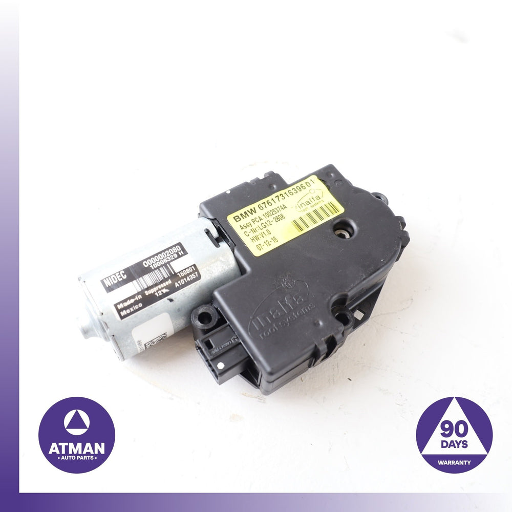 14-18 BMW F15 X5 Panoramic Sunroof Drive Motor Actuator 7316396 OEM