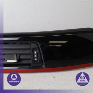 12-17 BMW F30 328i 435i GT 335i Front Central Air Vent Grille w/ Trim OEM