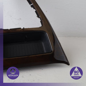 BMW E92 328i 335i Center Console Shifter Wood Trim Panel OEM