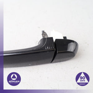 BMW E70 X5 Rear Left Driver Exterior Door Handle w/ Keyless Go Black OEM