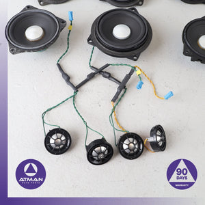 11-15 BMW F10 550i 528i Top Hi-Fi Interior Speaker Tweeter Loudspeaker Set OEM — photo 4