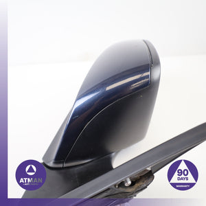 14-17 BMW F32 428i 430i Right Side Rear View Door Mirror Blue OEM 70k — photo 6