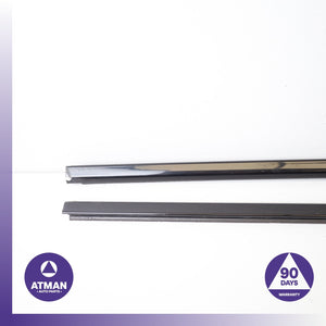 04-10 BMW E64 650i 645Ci M6 Left & Right Door Window Lower Molding Set OEM — photo 2