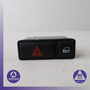 BMW E46 325i 323i 330i Dashboard Emergency Hazard Lock Control Switch OEM — photo 2
