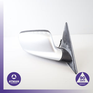 01-06 BMW E46 325Ci 330Ci Right Side Rear View Door Mirror Silver OEM — photo 6