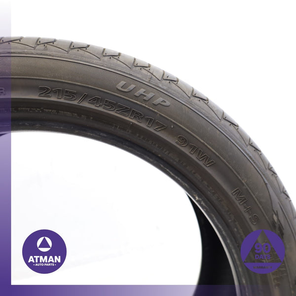 215/45R17 Sentury UHP 215 45 17' 91W DOT 3125 Tire