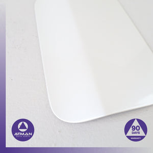BMW F30 328i Fuel Filler Neck Door Cover Panel 7238058 White OEM — photo 5