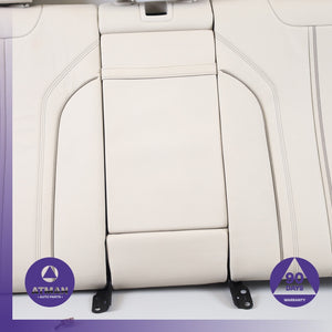 17-23 BMW G30 M550i 530i 540i Rear Left & Right Upper Seat Cushion White OEM