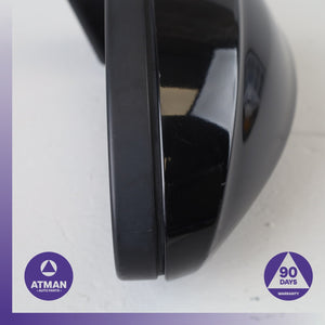 BMW E90 335i 325i Right Side Exterior Door Mirror Black OEM